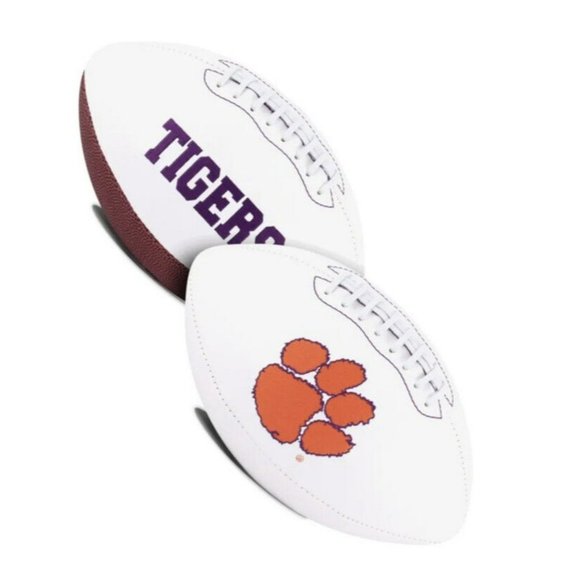 Rawlings Signature Series‎ NCAA Clemson Tigers Autograph Full Size Football - Picture 1 of 7